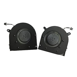 PYDDIN (1 Pair) New CPU GPU Cooling Fan Intended for Dell G3 15 3590/ G3 15 3500/ G5 15 5500 GTX1650 Series Laptop Fan DC 5V