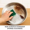HiFEN® Pack of 10 Non-Scratch Handgrip Sponge Scourers, Premium Sponges