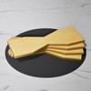 2PCS Solid Brass Bow Tie Brass Patchwork Block, 3.9x1.5 inch