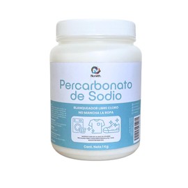 Nuneth Percarbonato de Sodio 1 kg – Blanqueador Natural sin Cloro para Ropa y Limpieza del Hogar – No Mancha, Multiusos, 100% Activo