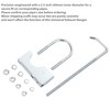 HAFRILY 2.5 Inch Universal Exhaust Hanger with Exhaust Clamp Bracket