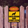 Swiss Shepherd Sign Danger Security System Door Sign Dog Sign