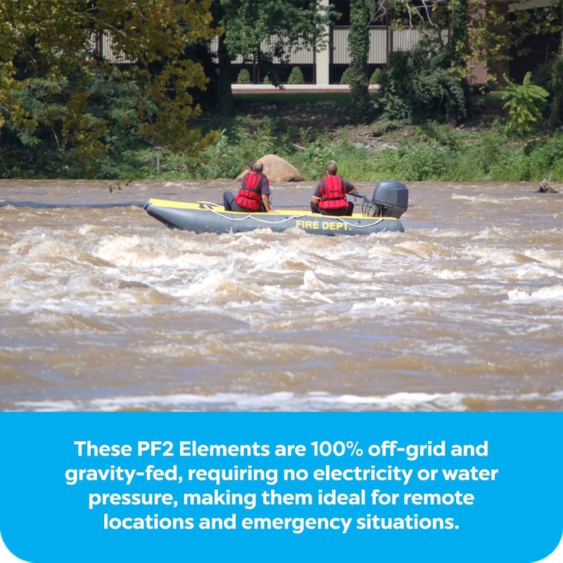 Clearbrook PF2 Fluoride Reduction Elements for Gravity Water Filters, Advanced