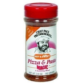 Chef Paul Hot Sweet Pizza Pasta Magic 3.6 OZ (Pack of 3) by Chef Paul Prudhomme's Magic Seasoning Blends