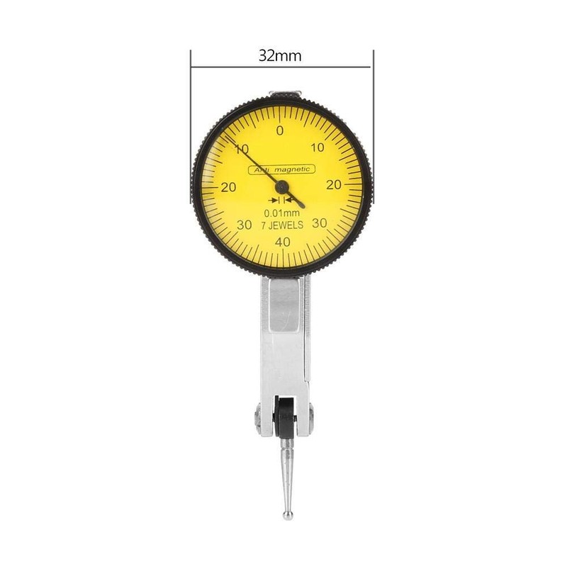 Broco Dial Indicator with Magnetic Base Holder 0-1.0" Lever Dial