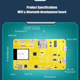 Monland ESP32 Development Board WiFi Bluetooth 2.8 Inch 240X320 Smart Display TFT Module Touch Screen
