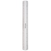 Westcott 12"/300mm Raised Grip Aluminium Ruler with Metric and Imperial
