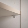 Shelf Brackets, Pack of 48, Angle Shelf Support with Double
