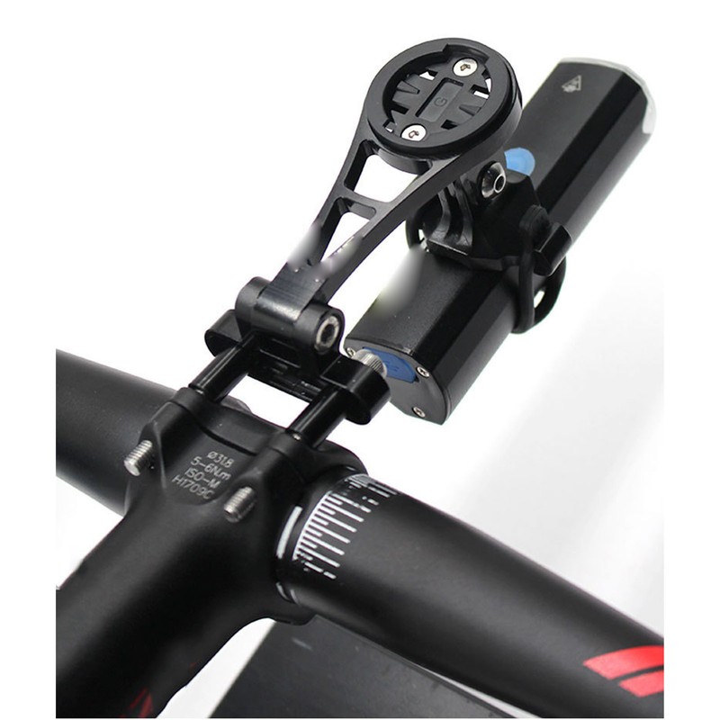 Bike Computer Holder Aluminum Alloy Road Bike Computer Integrated Handlebar