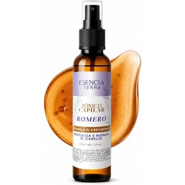 Tonico Capilar Anticaída con Romero – Tónico para Crecimiento del Cabello – Estimula el Folículo, Fortalece y Previene la Caída – Fórmula Natural para Hombre y Mujer – 125 ml
