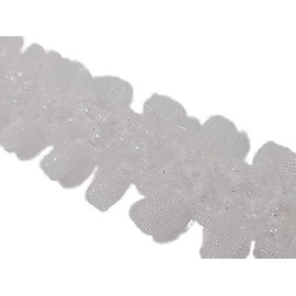 Kirari Handicraft Club No.3135 Ribbon Blade for Crafts, White (White) Width 0.8 inches (2 cm) x Length 6.6 ft (2 m)