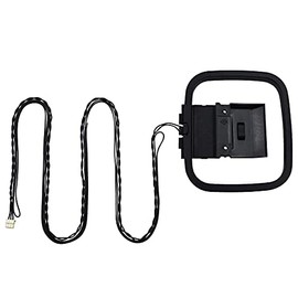for Sony Stereo Receiver AM/FM Loop Antenna 3-pin Mini Connector MHC-EC55