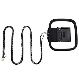 for Sony Stereo Receiver AM/FM Loop Antenna 3-pin Mini Connector MHC-EC55