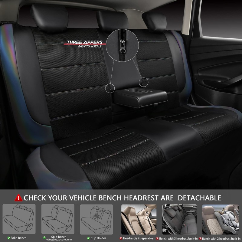 CAR PASS Leather seat Covers,Automotive Universal Sport car seat Cover