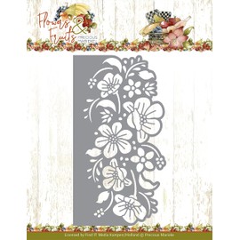 Find It Trading Precious Marieke PM10218 Die-Fruit Blossom Edge, Flowers & Fruits