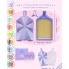 ForeverYoung Crystalline Diamond Art Trays with Lids Diamond Painting Accessories,