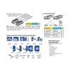 Dock Edge Floating Dock Heavy Duty Anchor Chain Corner, Galvanized