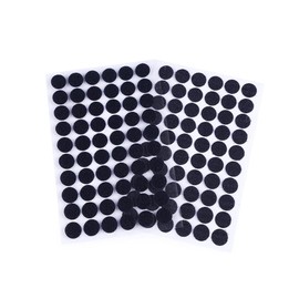 cyclingcolors Klettband Selbstklebend Klettverschluss Selbstklebend Runden Klebepads Doppelseitig Wiederverwendbar 60 Paar 15mm, Dunkelblau