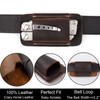 Topstache Knife Sheath, Handmade Knife Holster, Horizontal Carry Leather Sheath