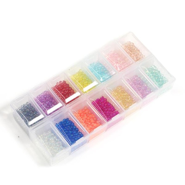 【P190】10PCS Creative DIY empty tube crystal plastic beaded ballpoint pen:_2#
