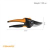 Fiskars Bypass Pruning Shears, Branch Cutter with 5/8" Cut Capacity,
