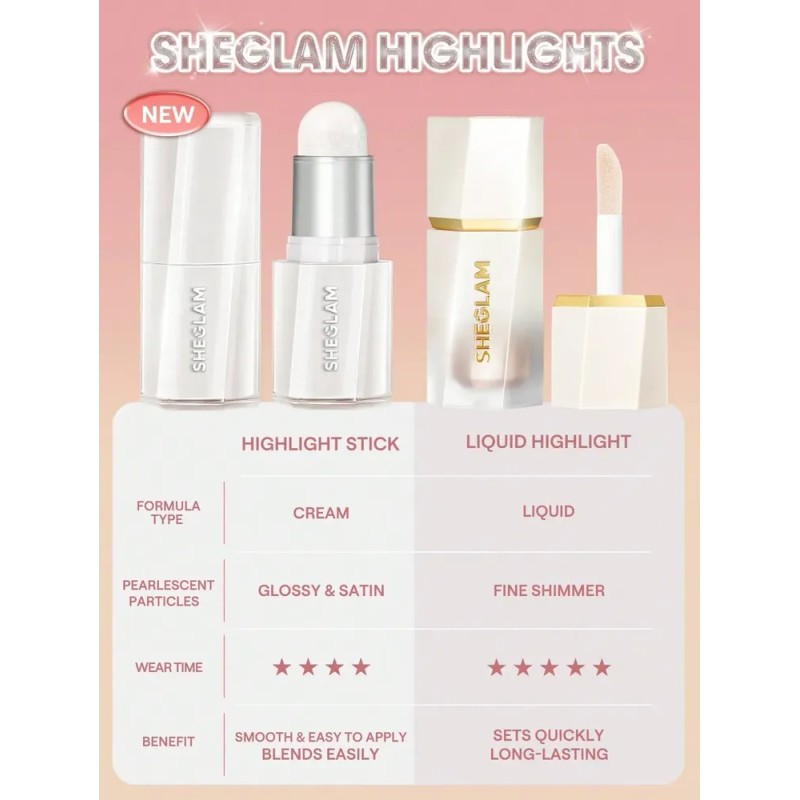 Sheglam Buttery Bling Barra Iluminadora - Pie Crust