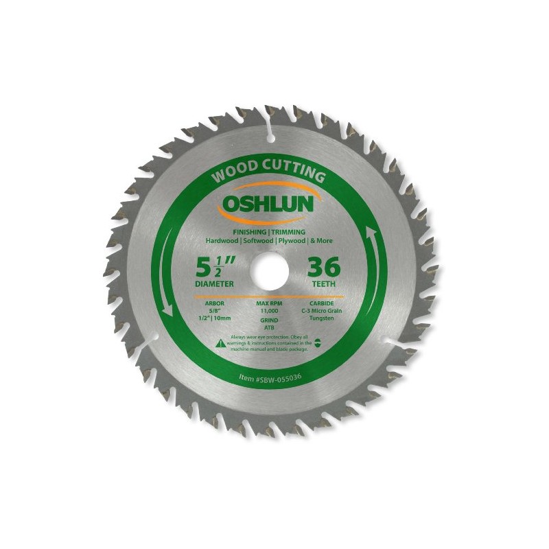 Oshlun SBW-055036 - Hoja de sierra de corte ATB de