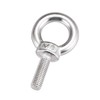 sourcingmap Lifting Eye Bolt M8 x 25mm Male Thread 304