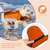 EMUST Dog Life Jacket with Front Float, High Visibility Dog