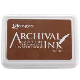 Ranger AIP-31451 Coffee Archive Ink Pad, Brown, c1