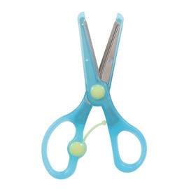 Educational Scissors, For Right Hand, Mint, SS117MT, Good Design Award, For Children, Kutsuwa