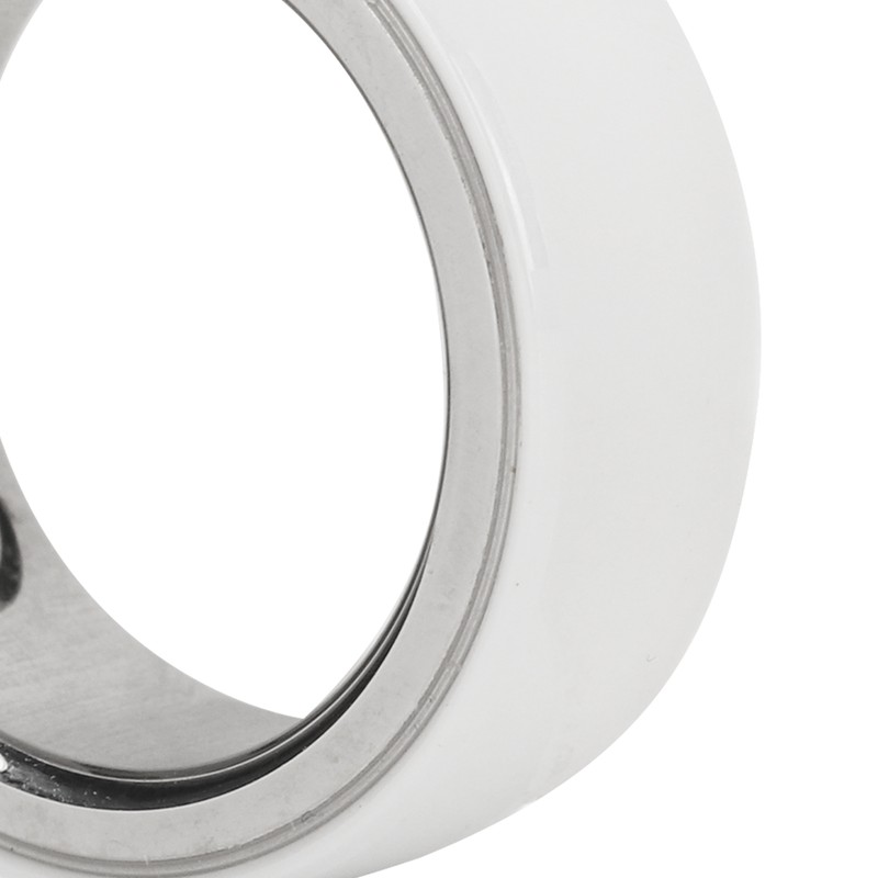 Smart Health Ring Stainless Steel Waterproof 23mah Lightweight Sleep Health