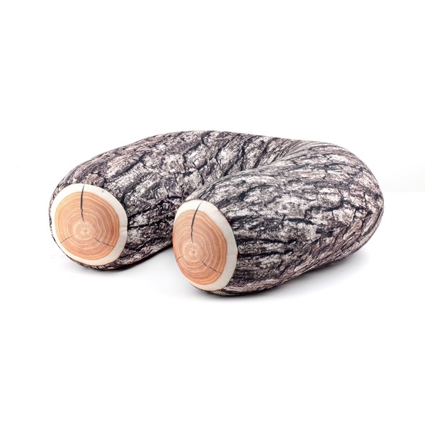 Kikkerland Log Neck Pillow