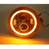 Bricologht 4PCS 7" LED Headlight & 4'' Fog Light Combo