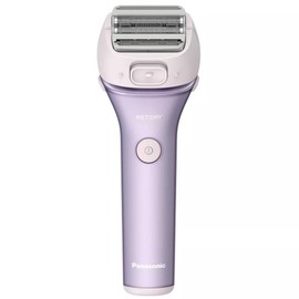 Panasonic Close Curves Electric Shaver for Women, Cordless 4-Blade Shaver with Pop-Up Bikini Trimmer, Wet Dry Operation - ES-WL80-V (Purple)
