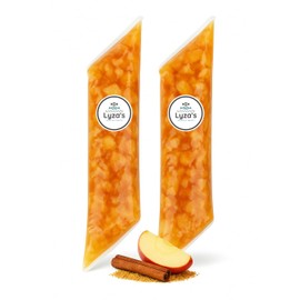 Pie & Pastry Filling - 2 LB Bags - Gift Pack of 2 By Lyza's Sweets & Treats (Apple)