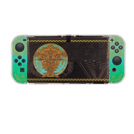 BOXOB Schutzhülle für Switch OLED, Konsolengehäuse und Griffabdeckungen für Switch & Joycon Controller Gehäuse Schutzhülle für Tears of Kingdom, Zelda Switch
