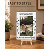 Dog Picture Frame 4×6，Pet Lovers Gift for Women