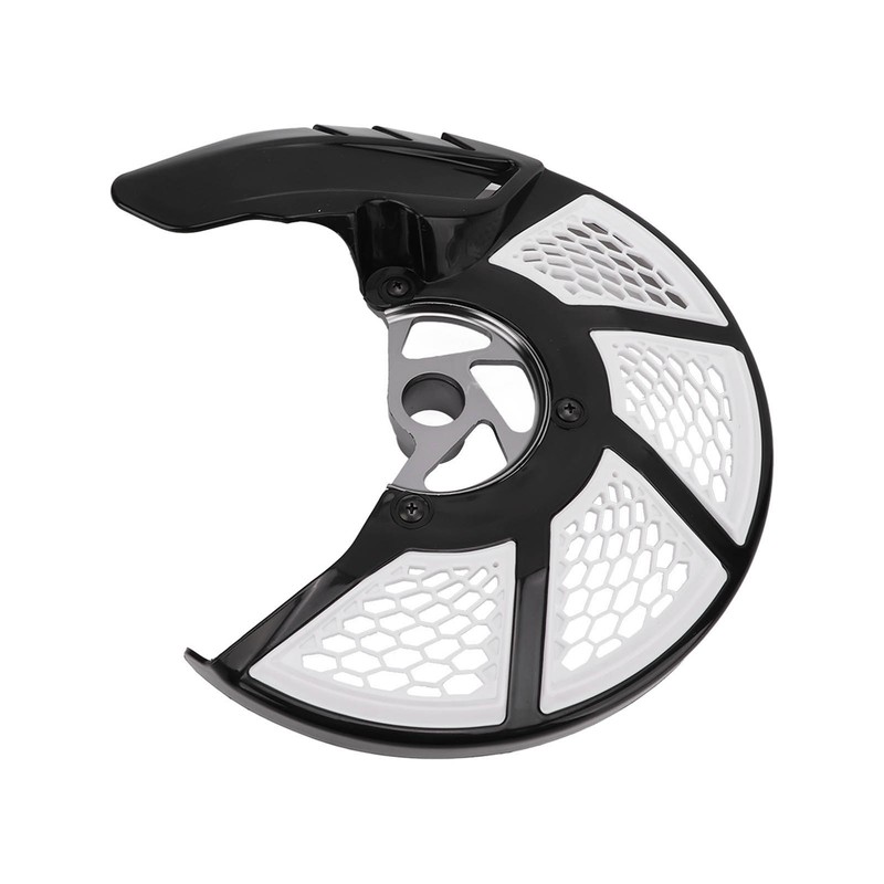 White Front Brake Disc Guard Cover Protector Motorcycle Accessories Replacement