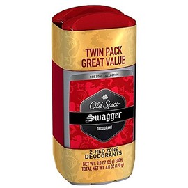 Old Spice Red Zone Collection Deodorant, Twin Pack, Swagger 3 oz, 2 ea (Pack of 8)