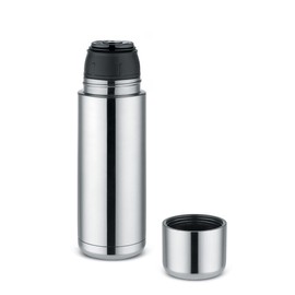 Alessi NF04 Nomu Doppelwandige Thermoskanne - Edelstahl 18/10 glänzend poliert und thermoplastischem Harz., 6,40 x 6,40 x 20,00 cm