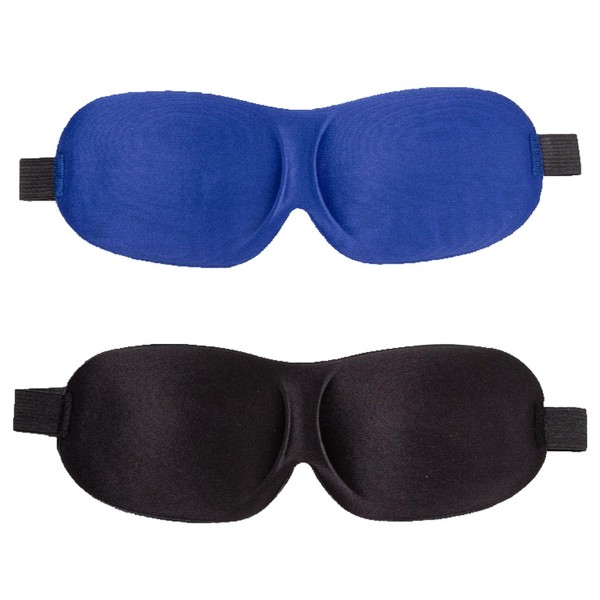 2 Stück 3D-Schlafmaske, Verdunkelungs Schlafmaske, 3D-konturierte Augenbinde, Schlafmasken Seite, 3D-Augenmaske,
