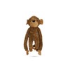 BZ Plush Monkey Vik Dog Toy Brown, 40 x 20
