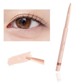 MilleFee Tears Eye Bag Pencil Teardrop Pencil Liner (042 Shine Shell Pink)
