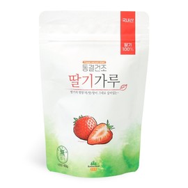 Freeze-dried strawberry powder strawberry powder 60g / 동결건조 딸기가루 딸기 분말 60g