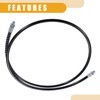 Partuto 2pcs 59 Inch Universal 1/8" NPT Grease Gun Flex