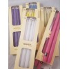 Molca Designs 4 Taper Candles 8" -12" 2 Colors to