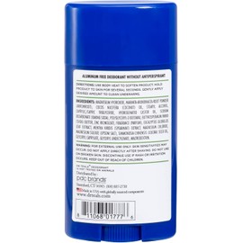 Dr Teal's Desodorante Libre de Aluminio, Aceite Escenciale de Eucalipto, 2.65 oz