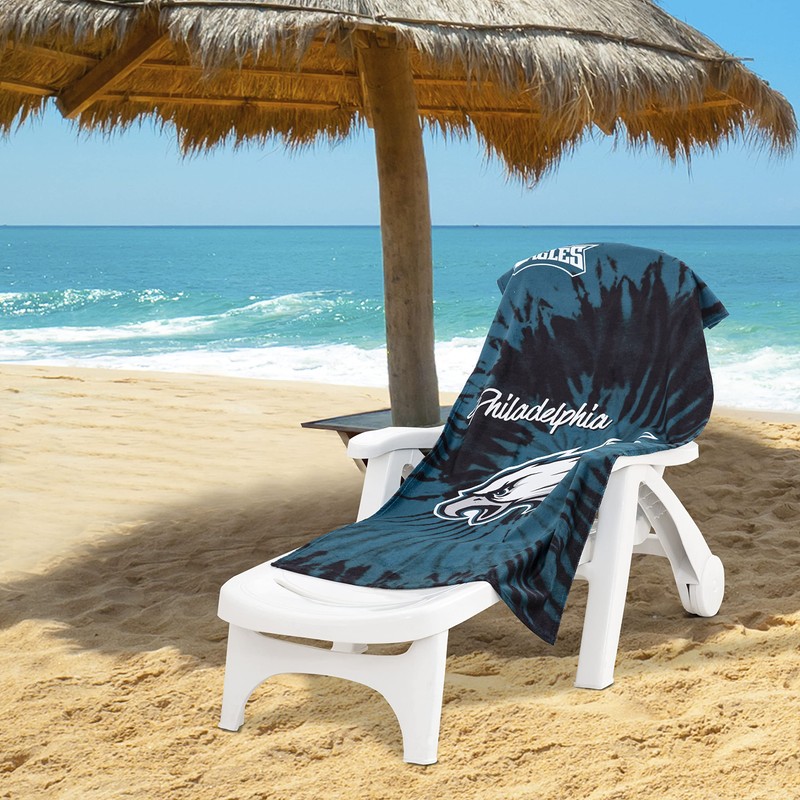 The Northwest Company 1NFL/72007/0011/RET: 30X60 Beach Towel Psychedelic - Eagles