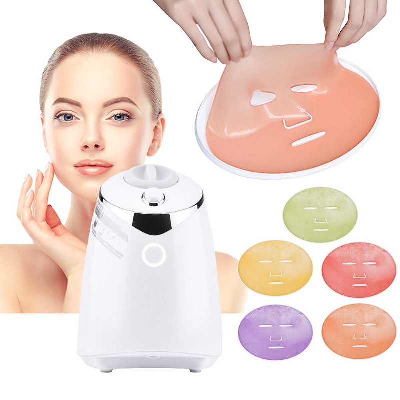 DeMoce Face Mask Maker Machine with 32 Collagen Tablets, Automatic
